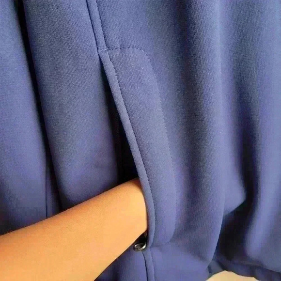 Nautica Men's Blue Jacket Size XL Long Sleeve Full Zip Teal Blue Soft Shell - Picture 9 of 14